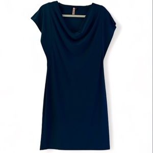 Komarov Ladies Blue Real Teal | A Line Dress Dress Size Small EUC